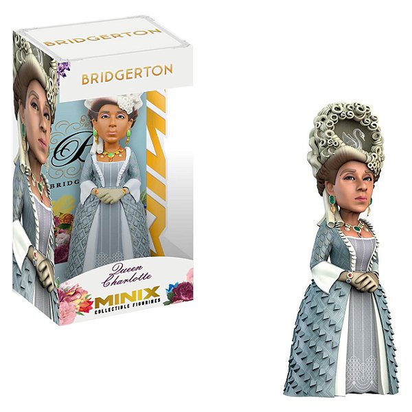 Boneco Minix Bridgerton Rainha Charlotte 150