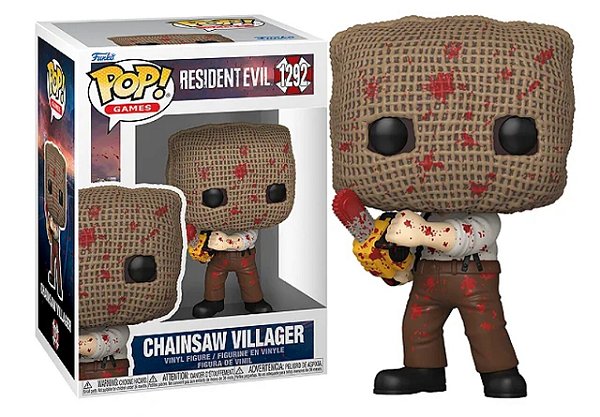 Funko Pop! Games Resident Evil Chainsaw Villager 1292