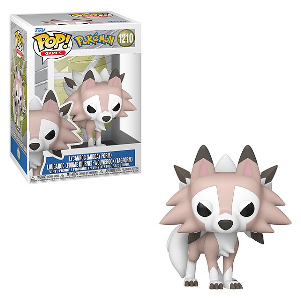 Funko Pop! Games Pokemon Lycanroc (Midday Form) 1210