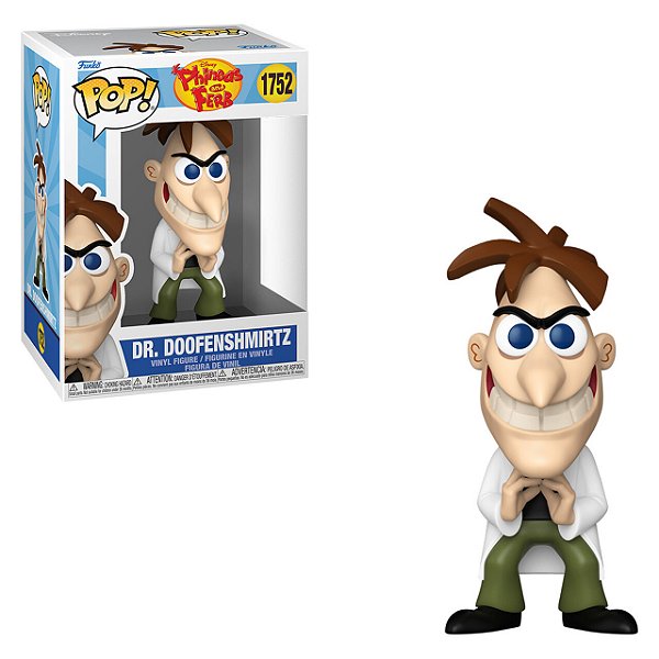 Funko Pop! Disney Phineas e Ferb Dr Doofenshmirtz 1752