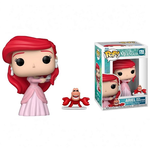 Funko Pop! Disney The Little Mermaid Ariel Sebastian 1755