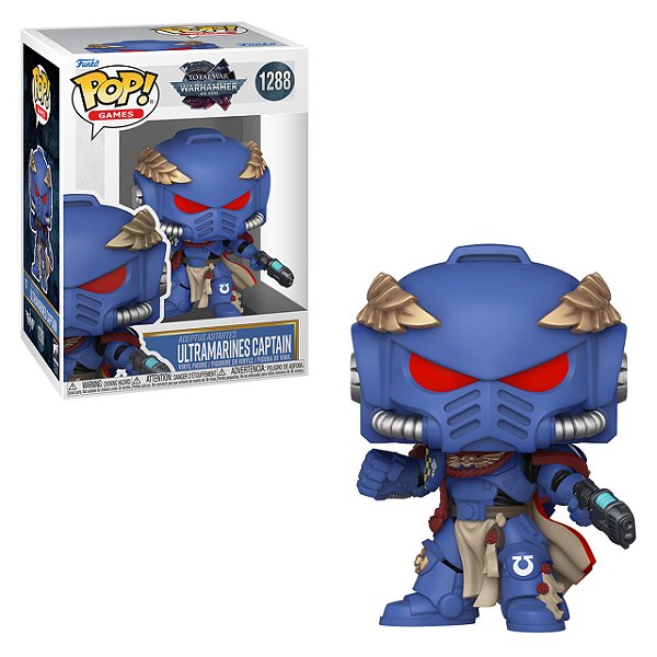 Funko Pop! Games Total War Warhammer Ultramarines Captain 1288