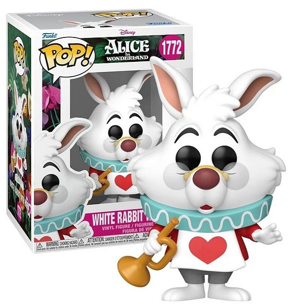 Funko Pop! Disney Alice no Pasis das Maravilhas White Rabbit 1772