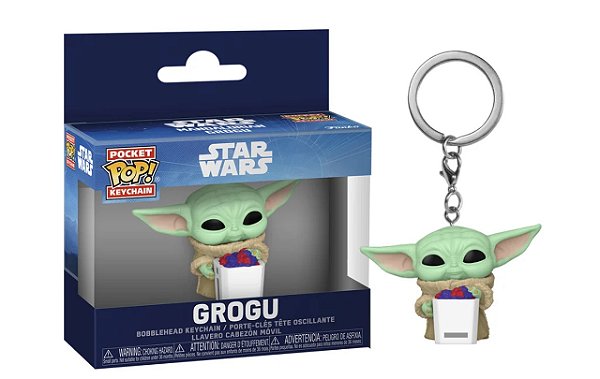 Funko Pop! Chaveiro Keychain Star Wars Grogu