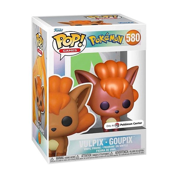 Funko Pop! Pokemon Vulpix Goupix (Brilho) 580