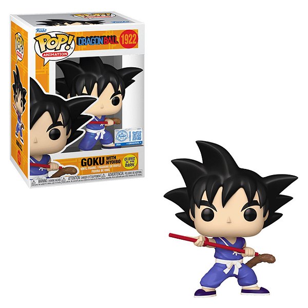 Funko Pop! Anime Dragon Ball Z Goku With Nyoibo (Glows) 1922