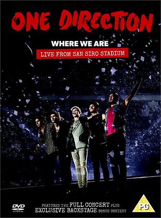 Dvd One Direction Where We Are: Live From San Siro Stadium