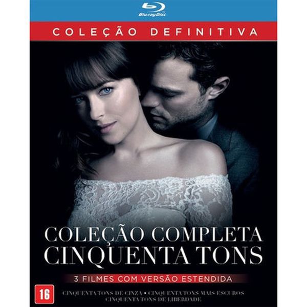 Coleção Completa Cinquenta Tons - Blu-ray