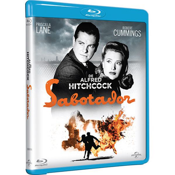 Blu-Ray - Sabotador - ALFRED HITCHCOCK