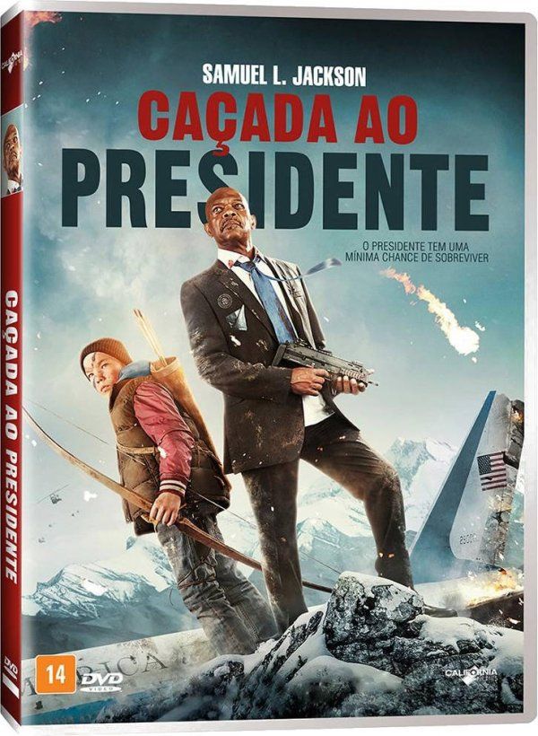 DVD CAÇADA AO PRESIDENTE - SAMUEL L. JACKSON