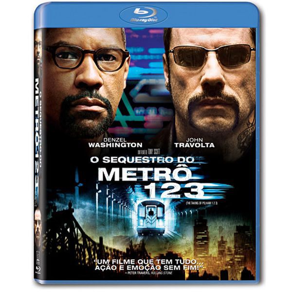 Blu-ray O Sequestro do Metrô 123 - JOHN TRAVOLTA