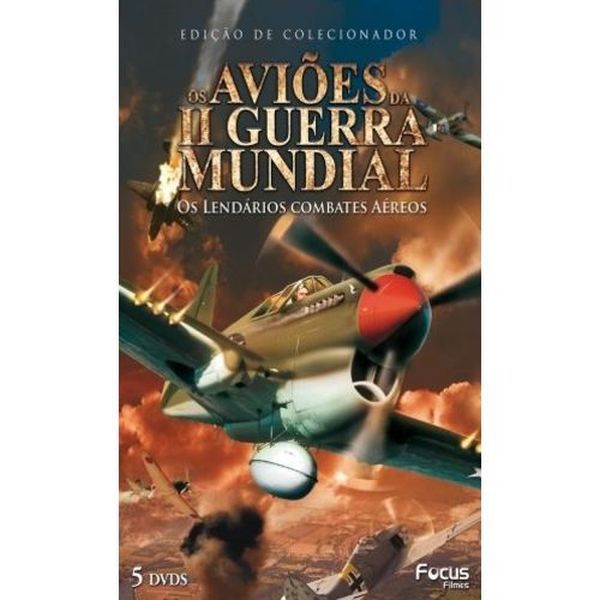 Dvd Box Os Aviões Da II Guerra Mundial - Os Lendários Combates Aéreos