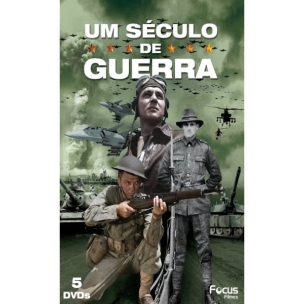 DVD BOX UM SÉCULO DE GUERRA - 5 DISCOS