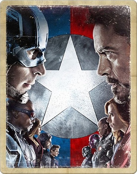 SteelBook Blu-Ray - Capitão América: Guerra Civil