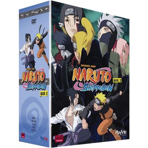 DVD BOX  Naruto Shippuden - Primeira Temporada - Box 2 (5 DVDs)