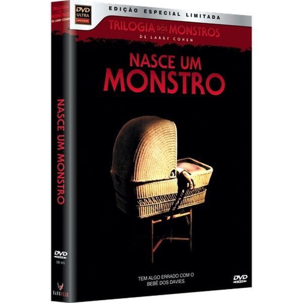 DVD NASCE UM MOSNTRO - ED. ESPECIAL LIMITADA - LARRY COHEN