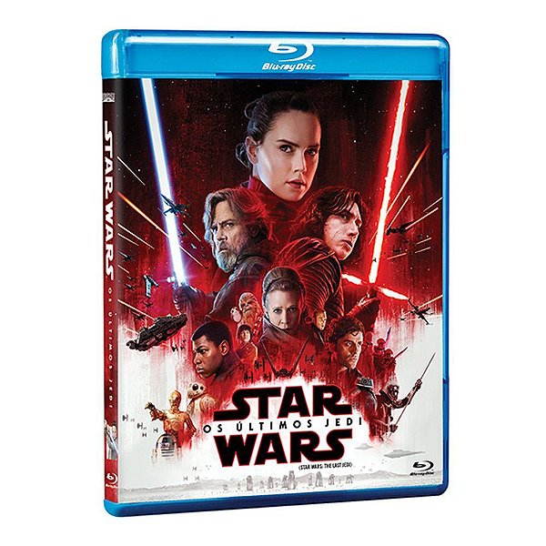 Blu-Ray - Star Wars: Os Últimos Jedi