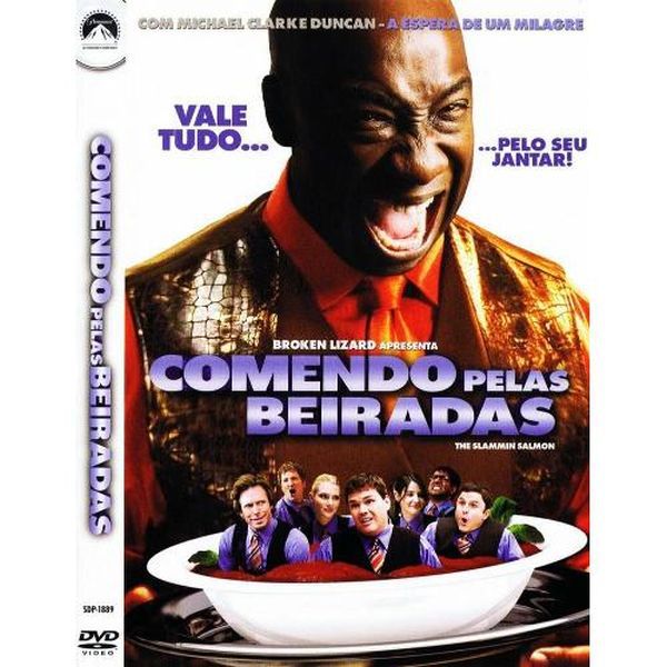 DVD COMENDO PELAS BEIRADAS  - MICHAEL CLARKE DUNCAN
