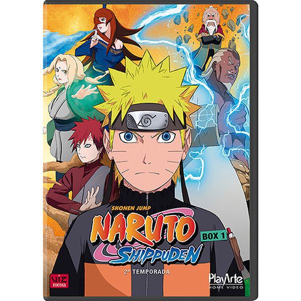 DVD - Naruto Shippuden: 2ª Temporada Box 1 (5 Discos)
