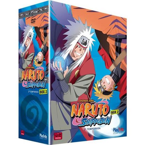 DVD Naruto Shippuden - Box 2- 2ª Temporada - 5 Discos