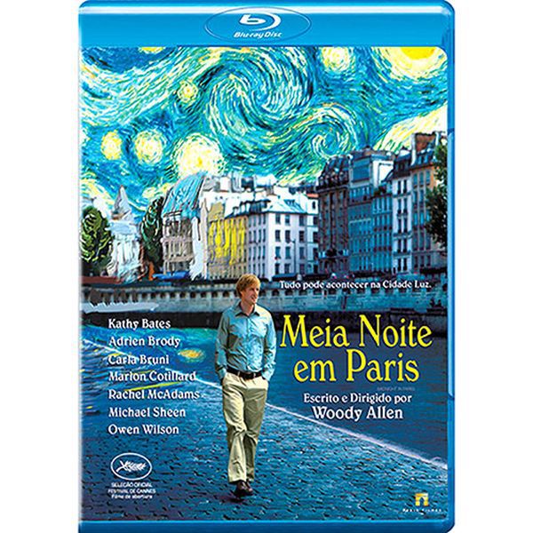 BLU-RAY MEIA NOITE EM PARIS