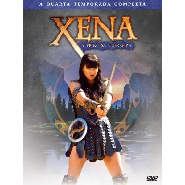 BOX DVD XENA - A PRINCESA GUERREIRA 4º TEMPORADA (4 DISCOS)