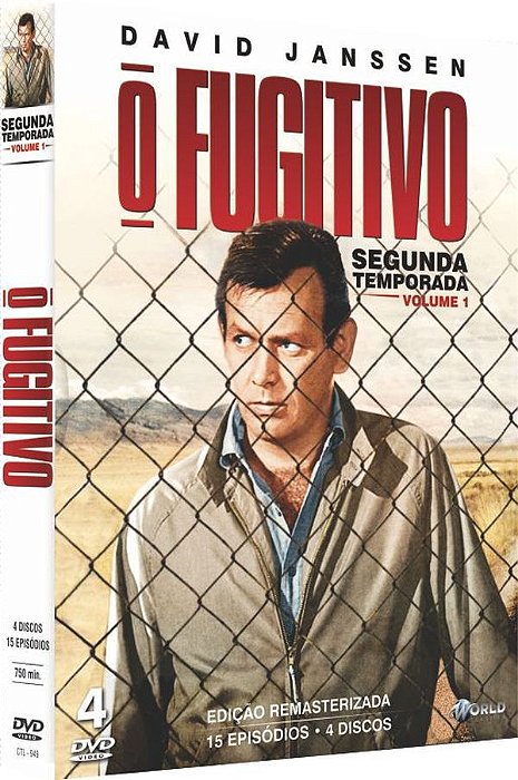 BOX DVD O FUGITIVO - 2ª TEMPORADA - VOL. 1 ( 4 DISCOS )