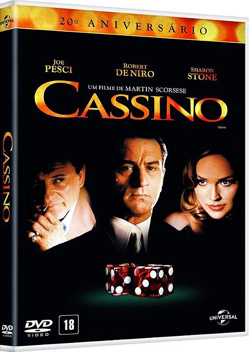 DVD  - CASSINO - 20o ANIVERSARIO - Robert De Niro