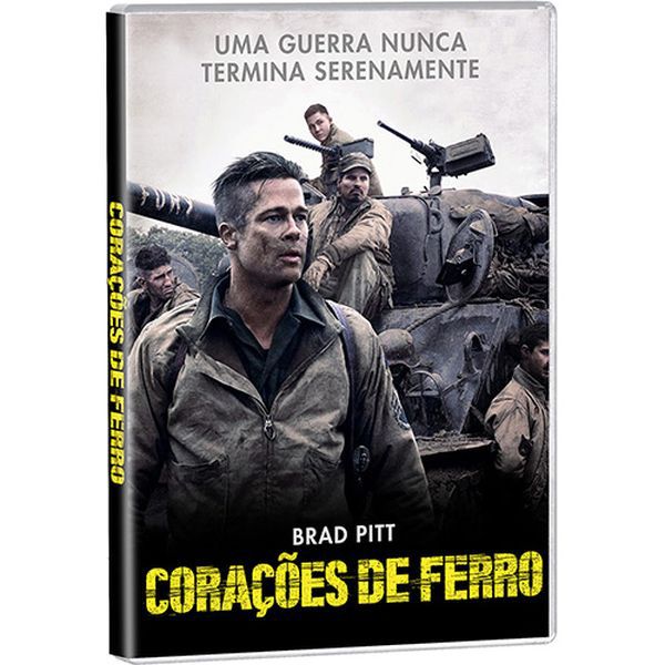 DVD - CORACOES DE FERRO