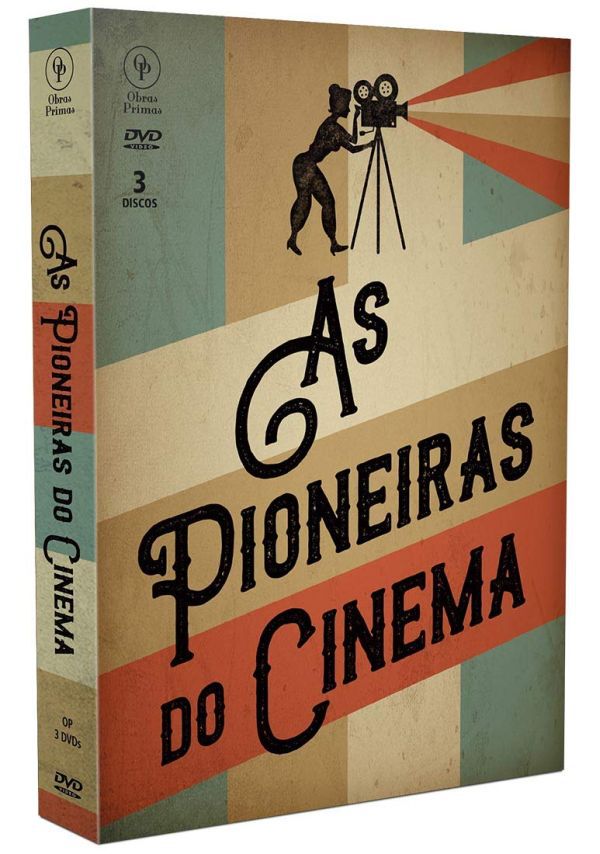 Dvd - As Pioneiras do Cinema - 3 DISCOS