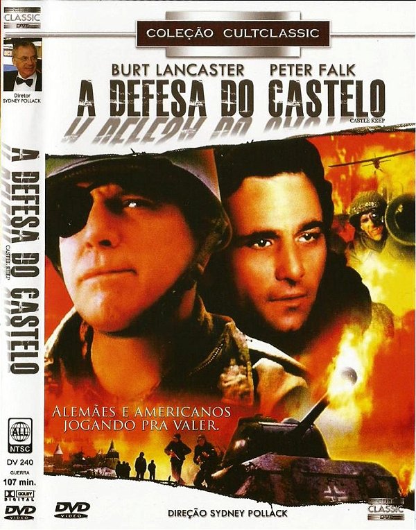 Dvd A Defesa Do Castelo - Burt Lancaster