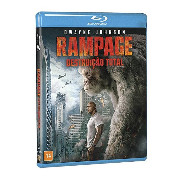 Blu-Ray - Rampage: Destruição Total