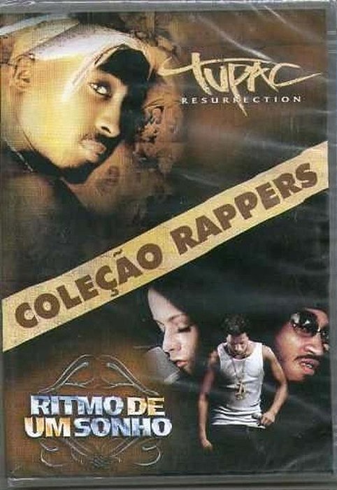 Dvd Coleção Rappers - Tupac / Ritmo De Um Sonho