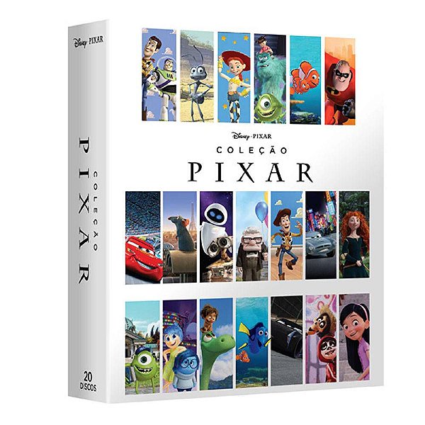 Box - Coleção Pixar 2018 (20 DVDs) - Walt Disney