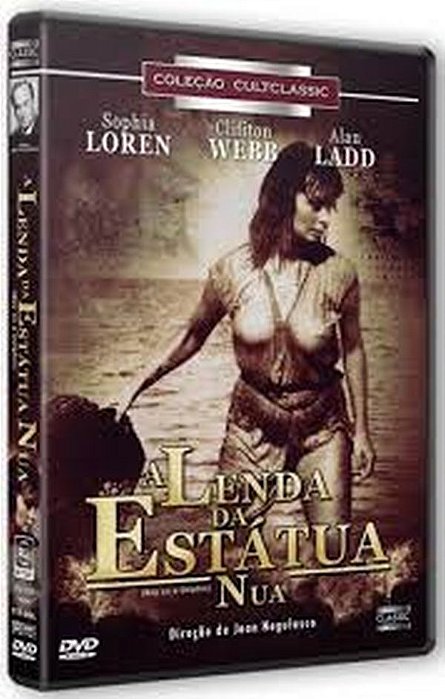 Dvd A Lenda da Estátua Nua - Sophia Loren