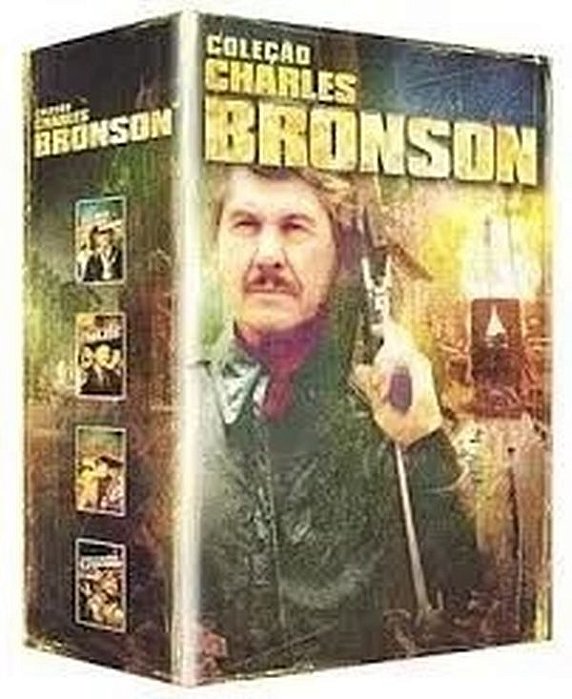Box Dvd Coleção Charles Bronson 4 Filmes