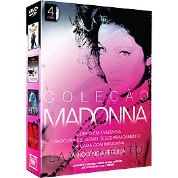 Box Dvd Coleção Madonna - 4 Filmes