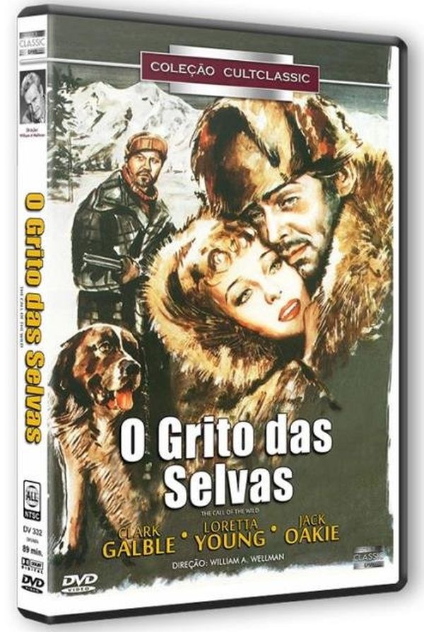 Dvd O Grito Das Selvas - Clark Galble