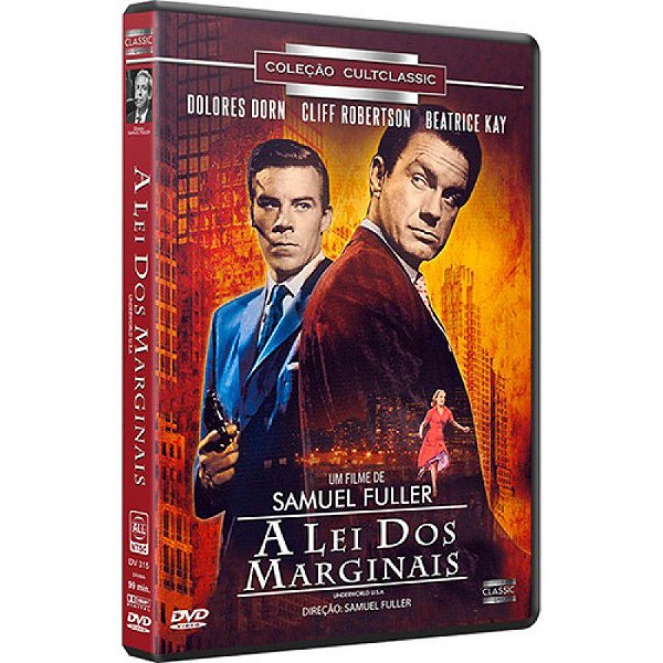 Dvd A Lei Dos Marginais - Cliff Robertson