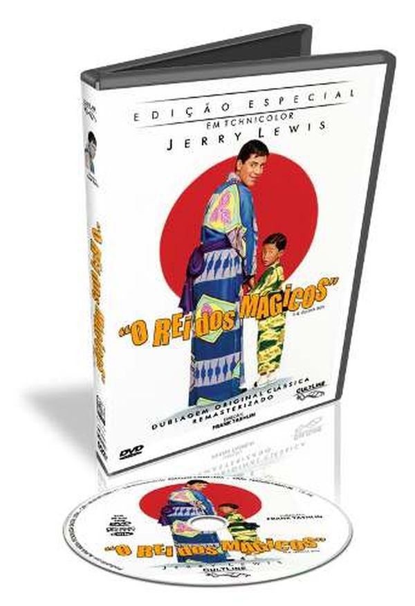 Dvd O Rei Dos Mágicos Jerry Lewis
