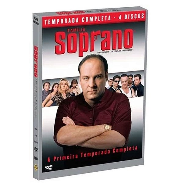 DVD Família Soprano - Primeira Temporada - 4 Discos