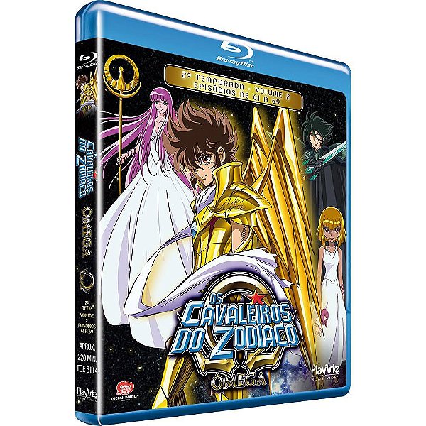 Blu ray Cavaleiros do Zodíaco Ômega - 2 Temp. Vol. 2