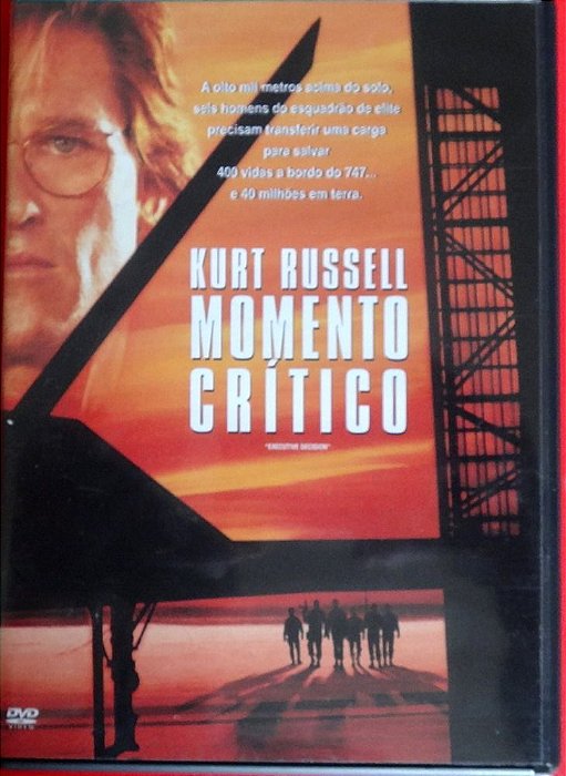 Dvd - Momento Crítico - Kurt Russell