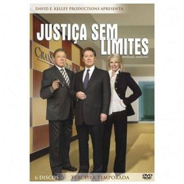 DVD - Box Justiça Sem Limites: Terceira Temporada - 6 Discos