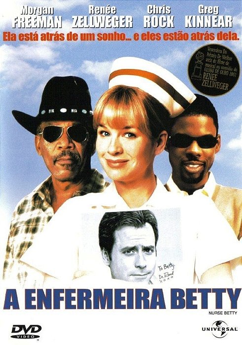 Dvd A Enfermeira Betty - Renee Zellweger