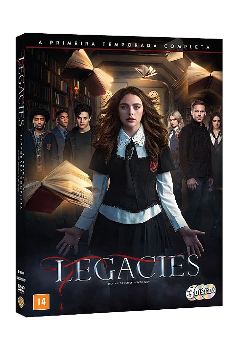 DVD - LEGACIES 1A TEMPORADA