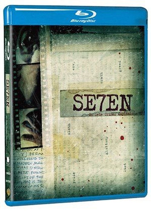 Blu ray - Seven - Sete Pecados Capitais - Brad Pitt
