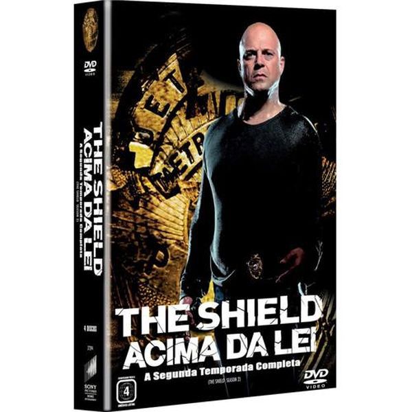 Box Dvd -The Shield Acima Da Lei - 2 Temporada - 4 Discos