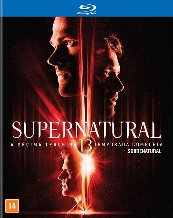 Blu ray Box - 13 Temporada de Supernatural - 4 Discos