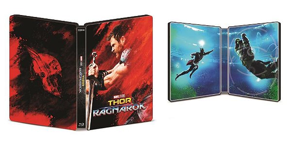Thor - Ragnarok - Steelbook (Blu-Ray 3D - Blu-Ray)